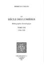 Le Siecle Des Lumieres : Bibliographie Chronologique - Preview