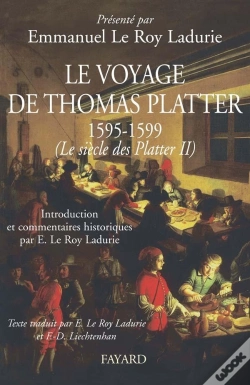Capa do artigo Le Siecle Des Platter T.2 1499-1628