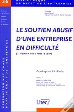 Capa do artigo Le Soutien Abusif D Une Entreprise En Difficulte (2eme Edition Avec Mise A Jour)