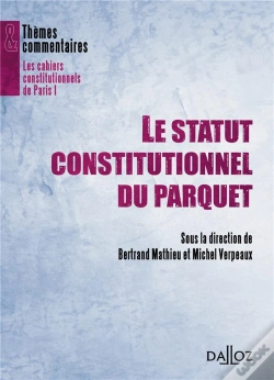 Capa do artigo Le Statut Constitutionnel Du Parquet