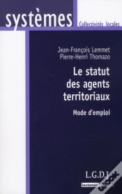 Capa do artigo Le Statut Des Agents Territoriaux ; Mode D