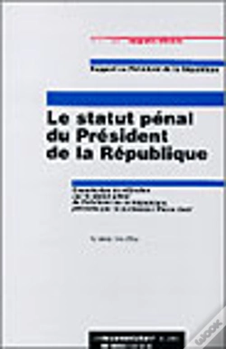 Capa do artigo Le Statut Penal Du President De La Republique