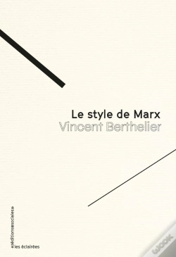 Capa do artigo Le Style De Marx