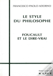 Capa do artigo Le Style Du Philosophe ; Foucault Et Le Dire-Vrai