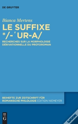 Capa do artigo Le Suffixe  --'Ur-A-