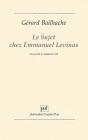 Le Sujet Chez Emmanuel Levinas - Preview