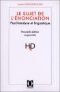 Le Sujet De L'Énonciation ; Psychanalyse Et Linguistique - Preview