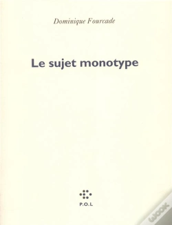 Capa do artigo Le Sujet Monotype