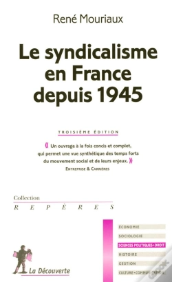 Capa do artigo Le Syndicalisme En France Depuis 1945