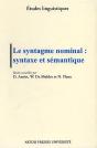 Le Syntagme Nominal Syntaxe Et Semantique - Preview