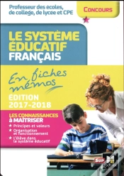 Capa do artigo Le Systeme Educatif Francais En Fiches Memos Edition 2017-2018
