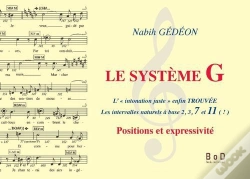 Capa do artigo Le Systeme G ; L'Intonation Juste Enfin Trouvée