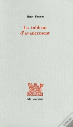 Capa do artigo Le Tableau D'Avancement