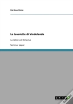 Capa do artigo Le Tavolette Di Vindolanda