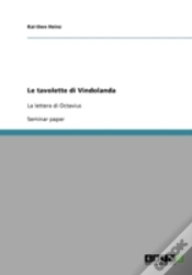 Capa do artigo Le Tavolette Di Vindolanda