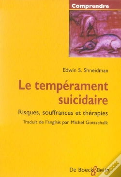Capa do artigo Le Temperament Suicidaire ; Risques, Souffrances Et Therapies