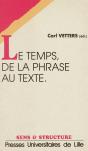 Le Temps, De La Phrase Au Texte - Preview