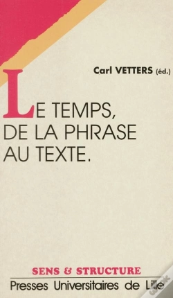 Capa do artigo Le Temps, De La Phrase Au Texte
