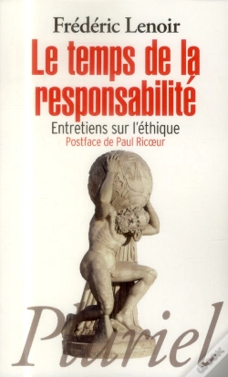 Capa do artigo Le Temps De La Responsabilité ; Entretiens Sur L'Éthique