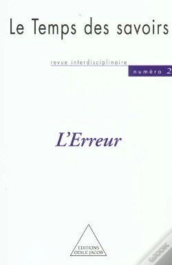 Capa do artigo Le Temps Des Savoirs : N° 2. L'Erreur