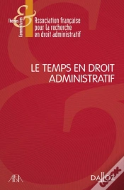 Capa do artigo Le Temps En Droit Administratif