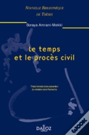 Capa do artigo Le Temps Et Le Procès Civil. Volume 11 - Tome 11