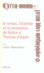 Le Temps, L'Éternité Et La Prescience De Boèce À Thomas D'Aquin - Preview
