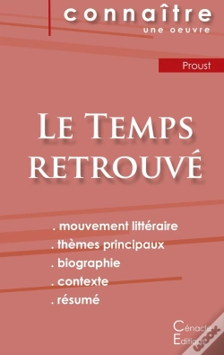 Capa do artigo Le Temps Retrouvé, De Marcel Proust