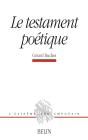 Le Testament Poétique - Preview