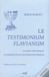 Capa do artigo Le Testimonium Flavianum