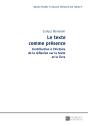 Le Texte Comme Présence - Preview
