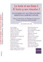 Le Texte Et Ses Liens I/ El Texto Y Sus Vinculos I : Cultures Et Littératures Hispano-Américaines - Preview