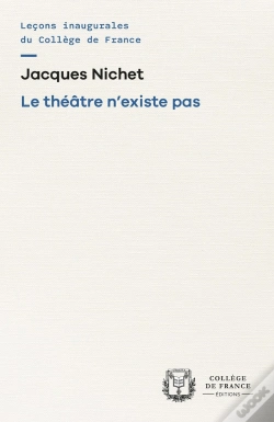 Capa do artigo Le Théâtre N'Existe Pas