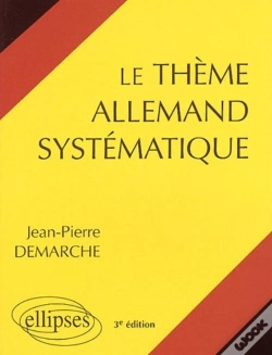 Capa do artigo Le Thème Allemand Systématique (3e Édition)