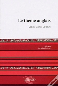 Capa do artigo Le Thème Anglais. Licence, Master, Concours.