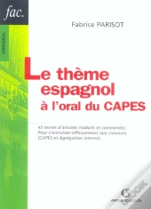 Le Thème Espagnol À L'Oral Du Capes