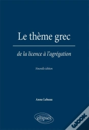 Capa do artigo Le Thème Grec. De La Licence À L