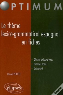 Capa do artigo Le Thème Lexico-Grammatical Espagnol En Fiches