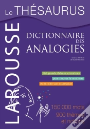 Capa do artigo Le Thesaurus ; Dictionnaire Des Analogies