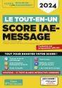 Le Tout-En-Un Score Iae-Message - 12 Sujets Blancs Corriges Interactifs - Fil D'Actu Offert - Select - Preview