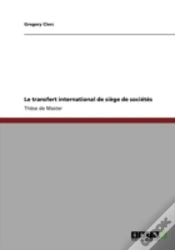 Capa do artigo Le Transfert International De Sia*Ge De Socia(C)Ta(C)S