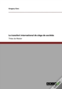 Capa do artigo Le Transfert International De Sia*Ge De Socia(C)Ta(C)S