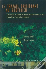 Capa do artigo Le Travail Enseignant Au Quotidien. Contribution D