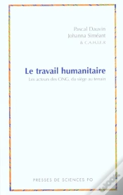 Capa do artigo Le Travail Humanitaire ; Les Acteurs  Des O.N.G. Du Siege Au Terrain