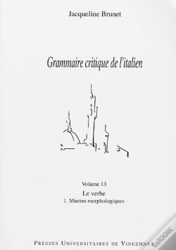 Capa do artigo Le Verbe T.1 ; Miettes Morphologiques
