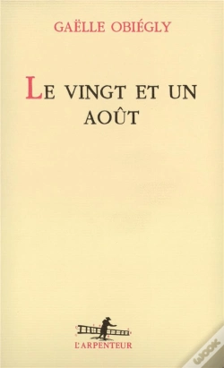 Capa do artigo Le Vingt Et Un Aout