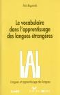Le Vocabulaire Dans L'Apprentissage Des Langues Etrangeres - Preview