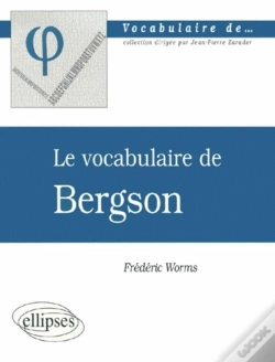 Capa do artigo Le Vocabulaire De Bergson