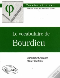 Capa do artigo Le Vocabulaire De Bourdieu