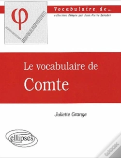 Capa do artigo Le Vocabulaire De Comte